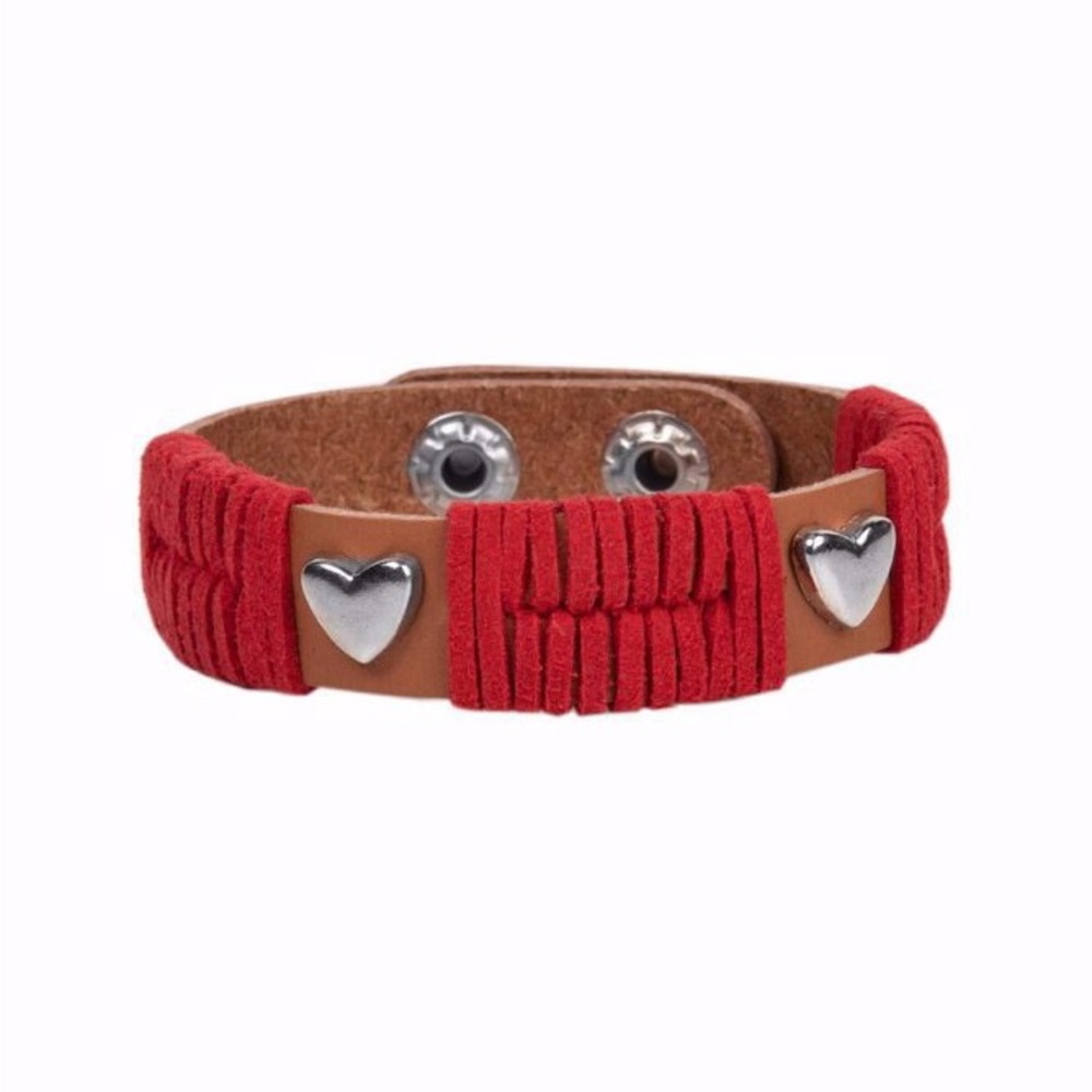 Lusting for Wanderlust - Red Bracelet